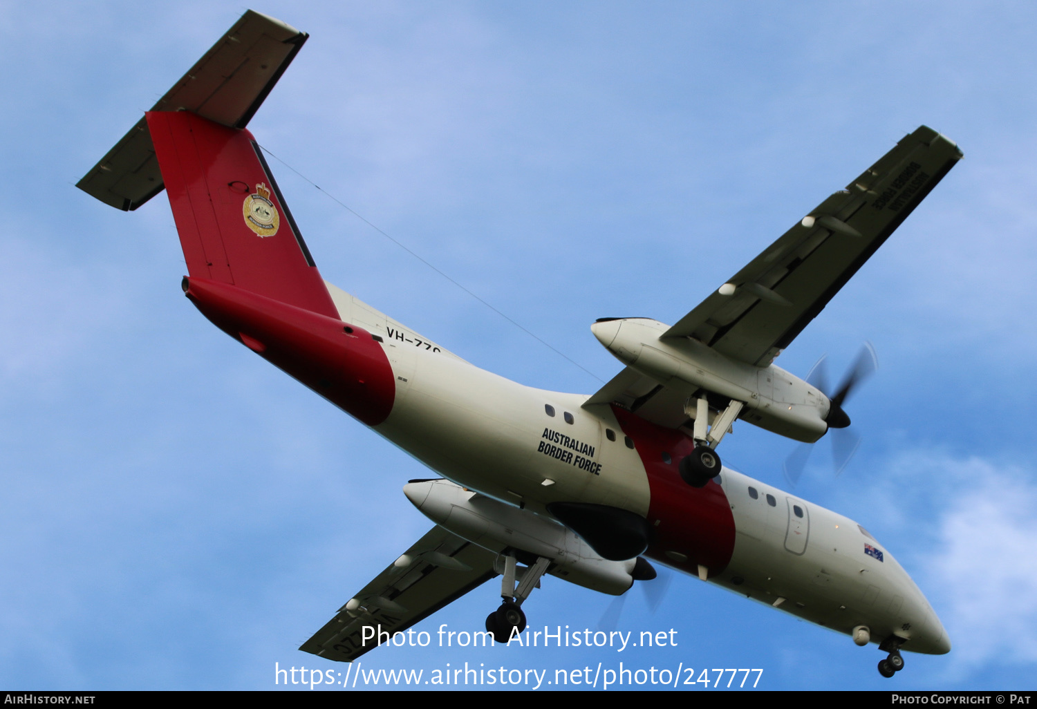 Aircraft Photo of VH-ZZC | De Havilland Canada DHC-8-202Q Dash 8 | Australian Border Force | AirHistory.net #247777