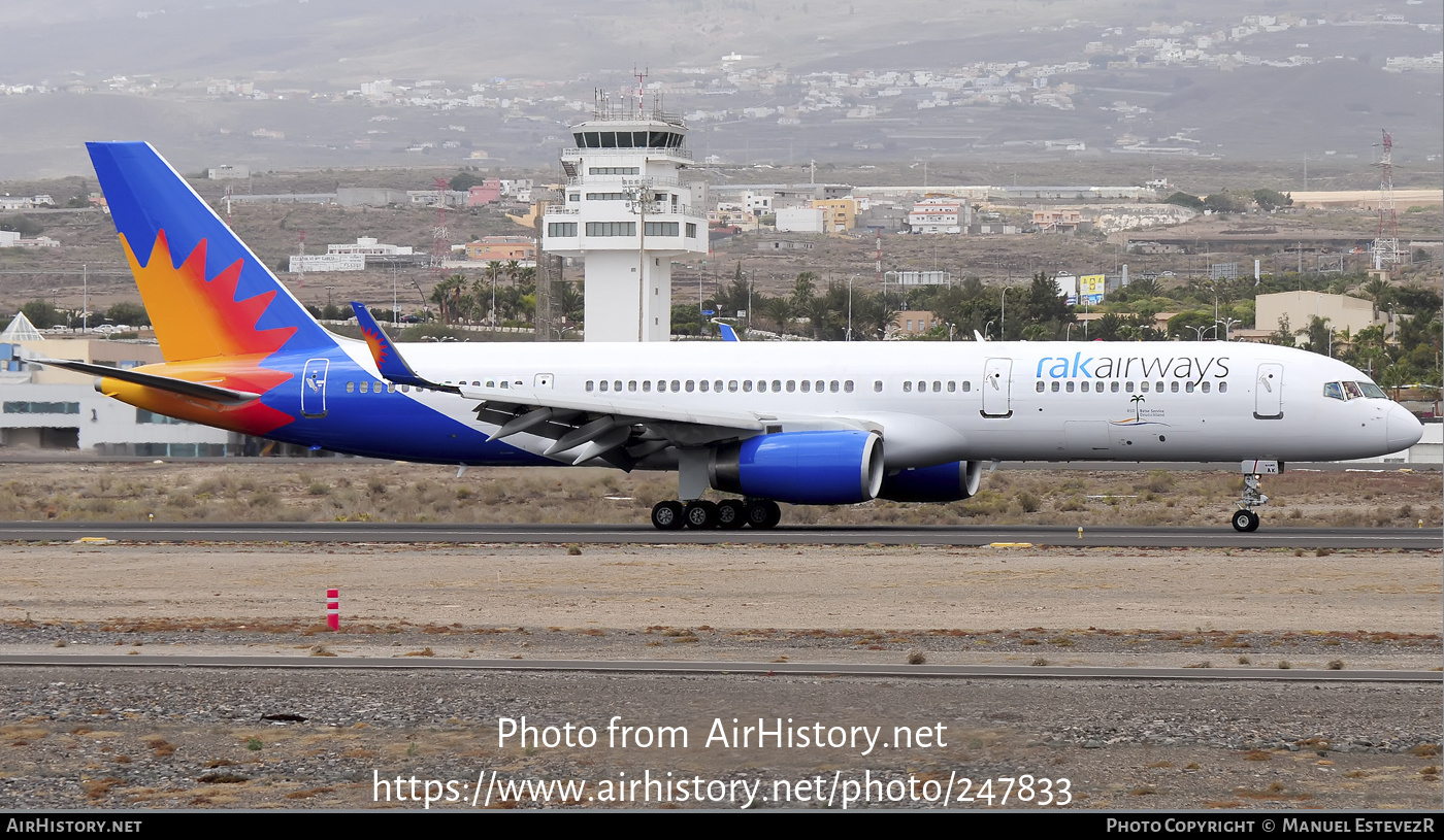 Aircraft Photo of G-LSAK | Boeing 757-23N | RAK Airways | AirHistory.net #247833