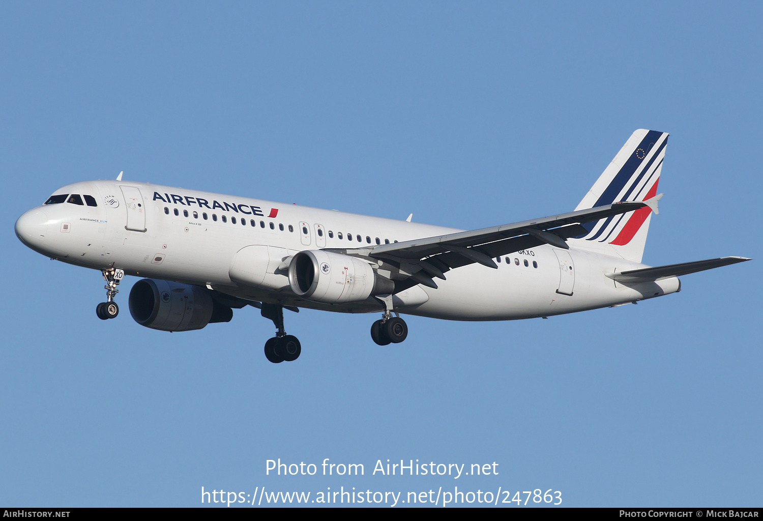 Aircraft Photo of F-GKXO | Airbus A320-214 | Air France | AirHistory.net #247863