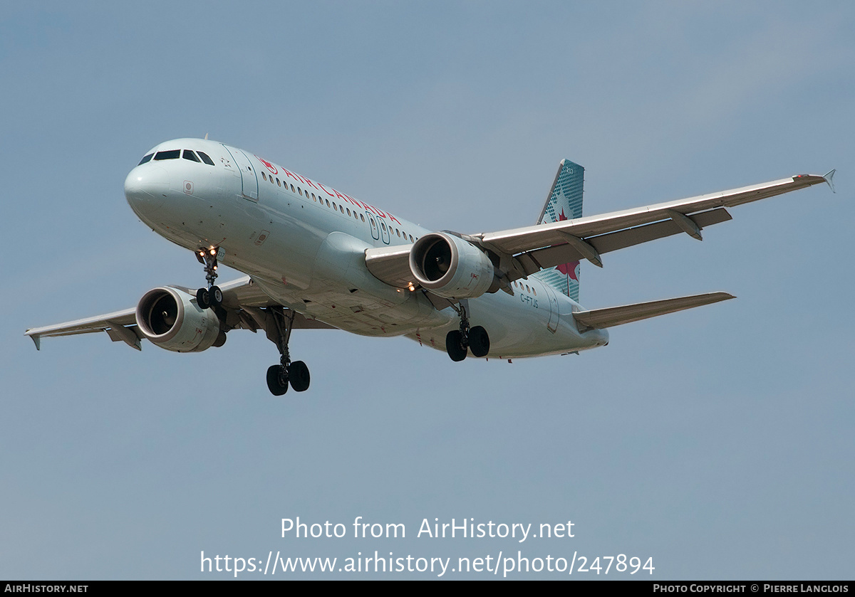 Aircraft Photo of C-FTJS | Airbus A320-211 | Air Canada | AirHistory.net #247894