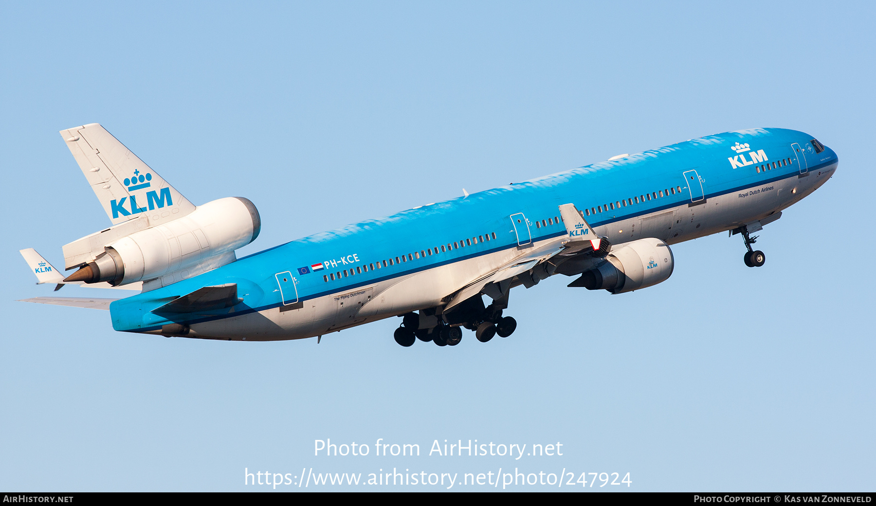 Aircraft Photo of PH-KCE | McDonnell Douglas MD-11 | KLM - Royal Dutch Airlines | AirHistory.net #247924