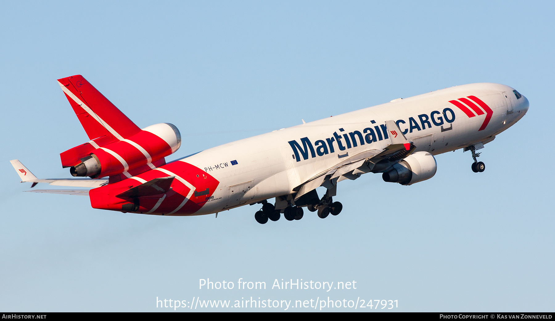 Aircraft Photo of PH-MCW | McDonnell Douglas MD-11F | Martinair Cargo | AirHistory.net #247931