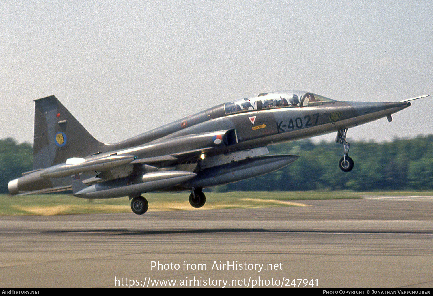 Aircraft Photo of K-4027 | Canadair NF-5B | Netherlands - Air Force | AirHistory.net #247941