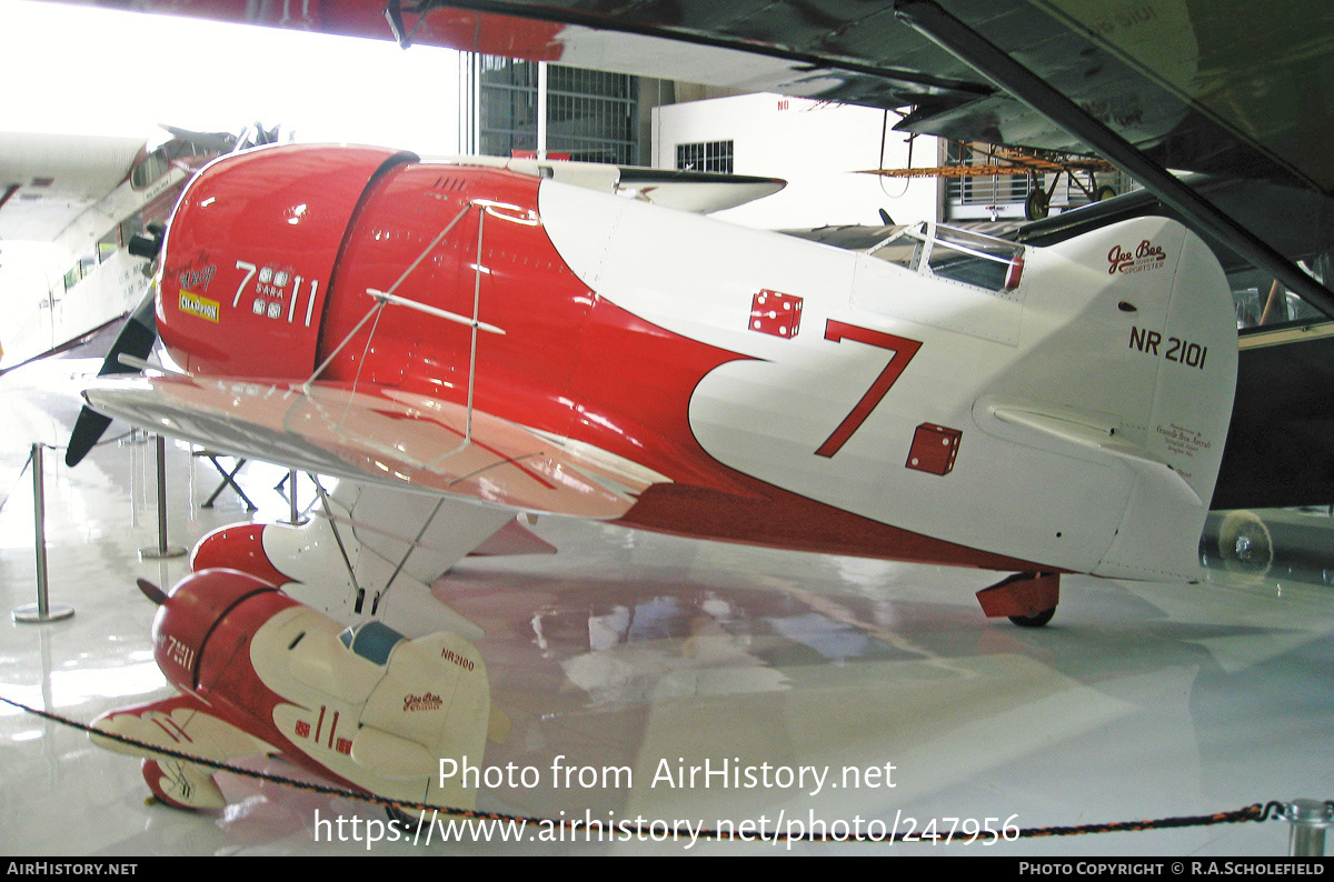 Aircraft Photo of N2101 / NR2101 | Granville Gee Bee R-2 Super Sportster (replica) | AirHistory.net #247956