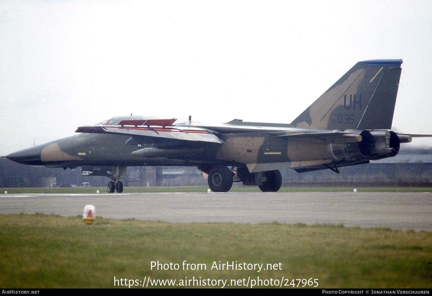 Aircraft Photo of 68-0036 / AF68-036 | General Dynamics F-111E Aardvark | USA - Air Force | AirHistory.net #247965