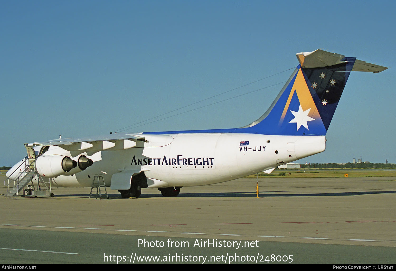 Aircraft Photo of VH-JJY | British Aerospace BAe-146-200QT Quiet Trader | Ansett Air Freight | AirHistory.net #248005