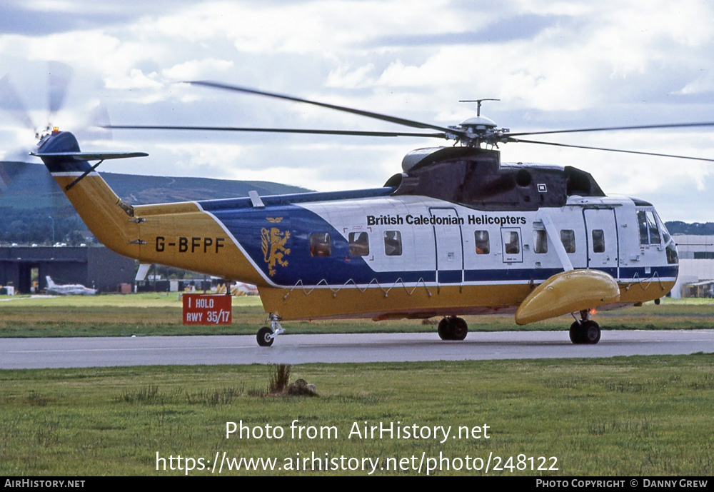 Aircraft Photo of G-BFPF | Sikorsky S-61N | British Caledonian Helicopters | AirHistory.net #248122