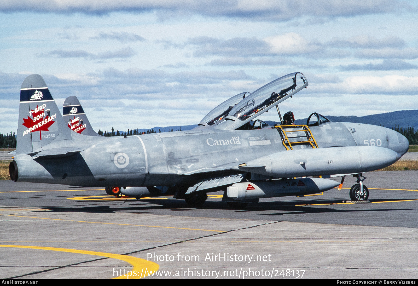 Aircraft Photo of 133560 | Canadair CE-133 Silver Star 3 | Canada - Air Force | AirHistory.net #248137