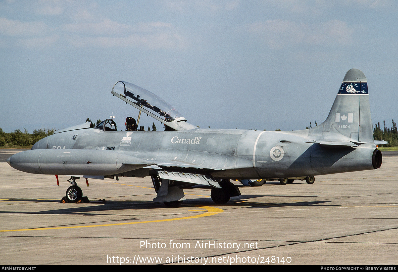 Aircraft Photo of 133604 | Canadair CE-133 Silver Star 3 | Canada - Air Force | AirHistory.net #248140