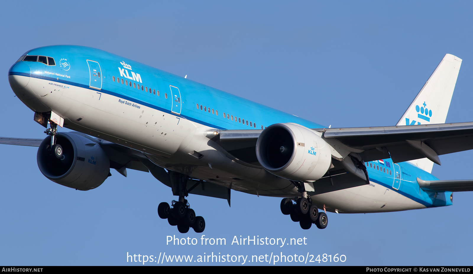 Aircraft Photo of PH-BQN | Boeing 777-206/ER | KLM - Royal Dutch Airlines | AirHistory.net #248160