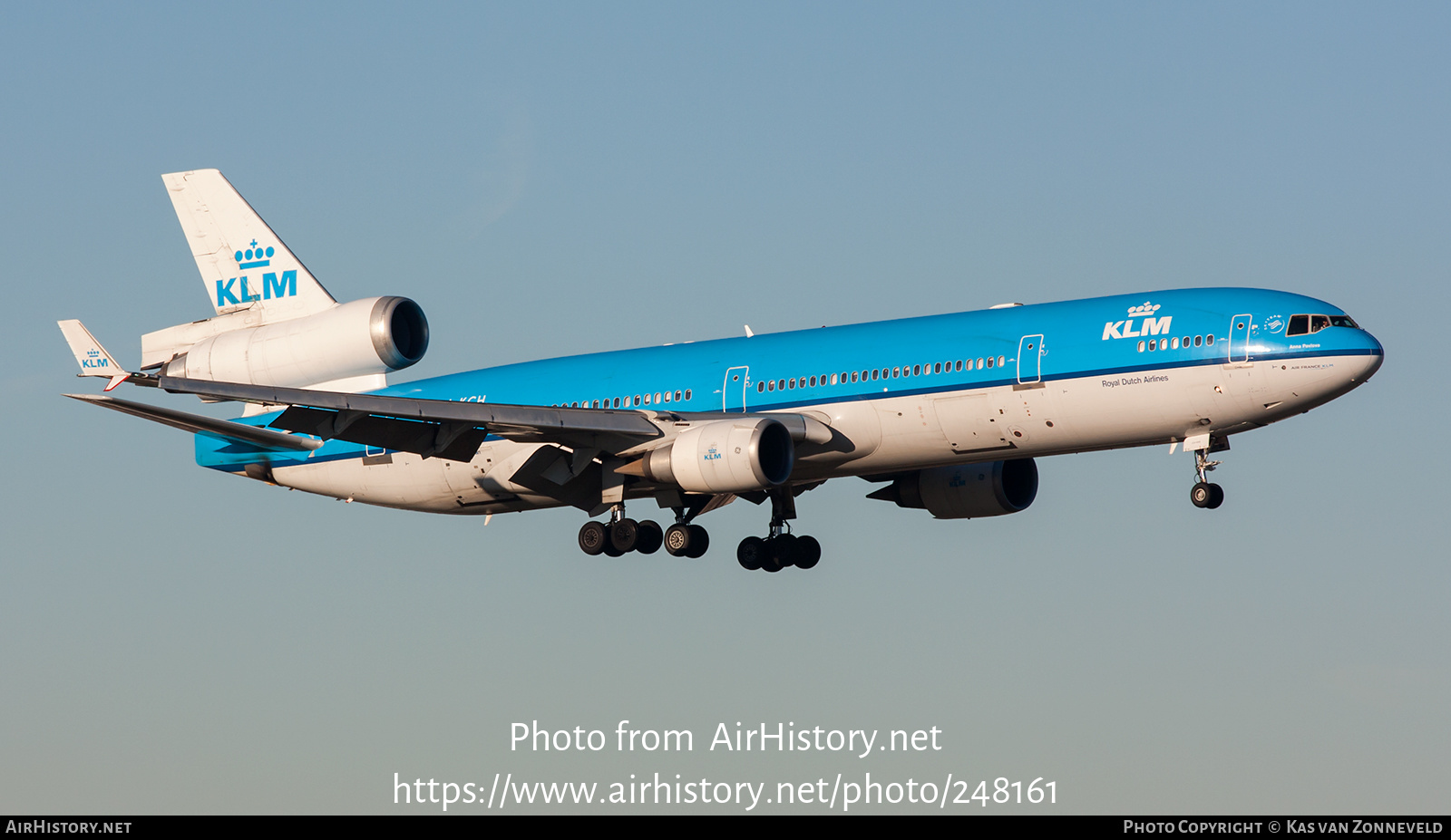 Aircraft Photo of PH-KCH | McDonnell Douglas MD-11 | KLM - Royal Dutch Airlines | AirHistory.net #248161