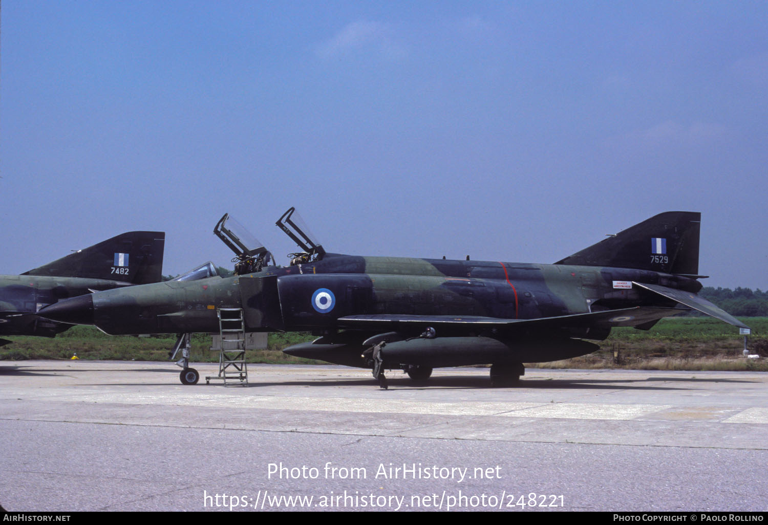 Aircraft Photo of 7529 | McDonnell Douglas RF-4E Phantom II | Greece - Air Force | AirHistory.net #248221