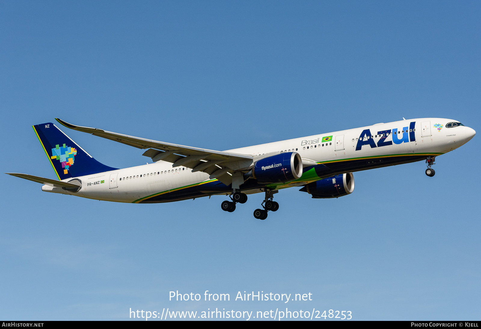 Aircraft Photo of PR-ANZ | Airbus A330-941N | Azul Linhas Aéreas Brasileiras | AirHistory.net #248253