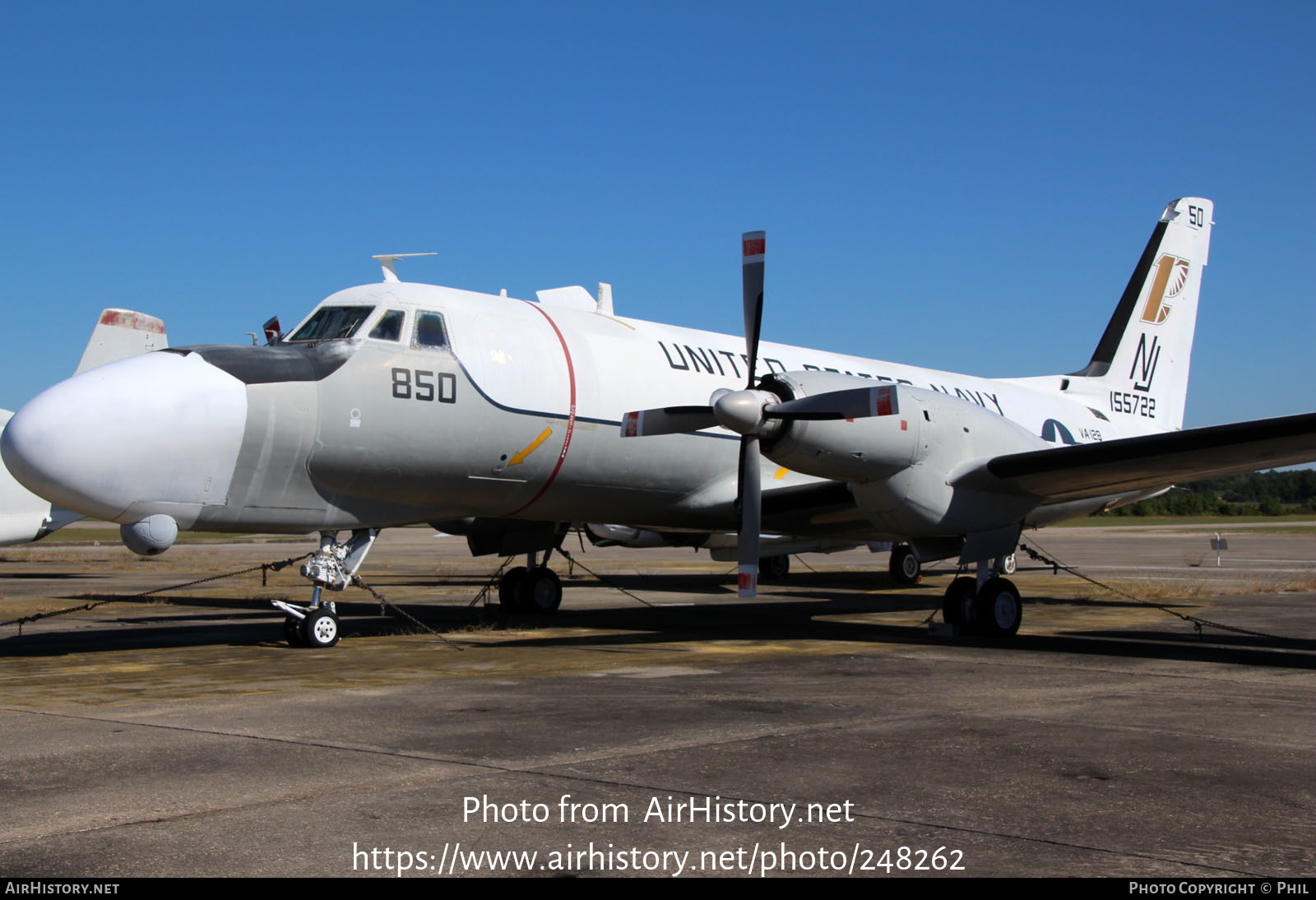 Aircraft Photo of 155722 | Grumman TC-4C Academe (G-159) | USA - Navy | AirHistory.net #248262