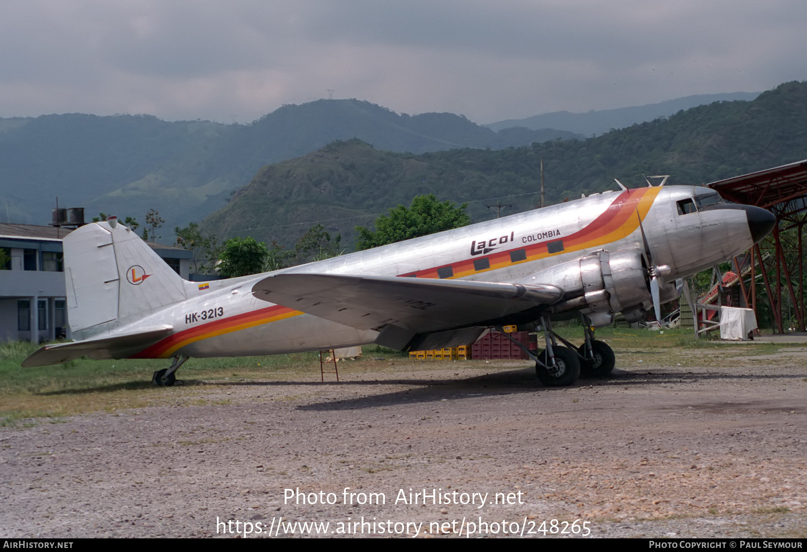 Aircraft Photo of HK-3213 | Douglas C-47D Skytrain | LACOL - Líneas Aéreas Colombianas | AirHistory.net #248265