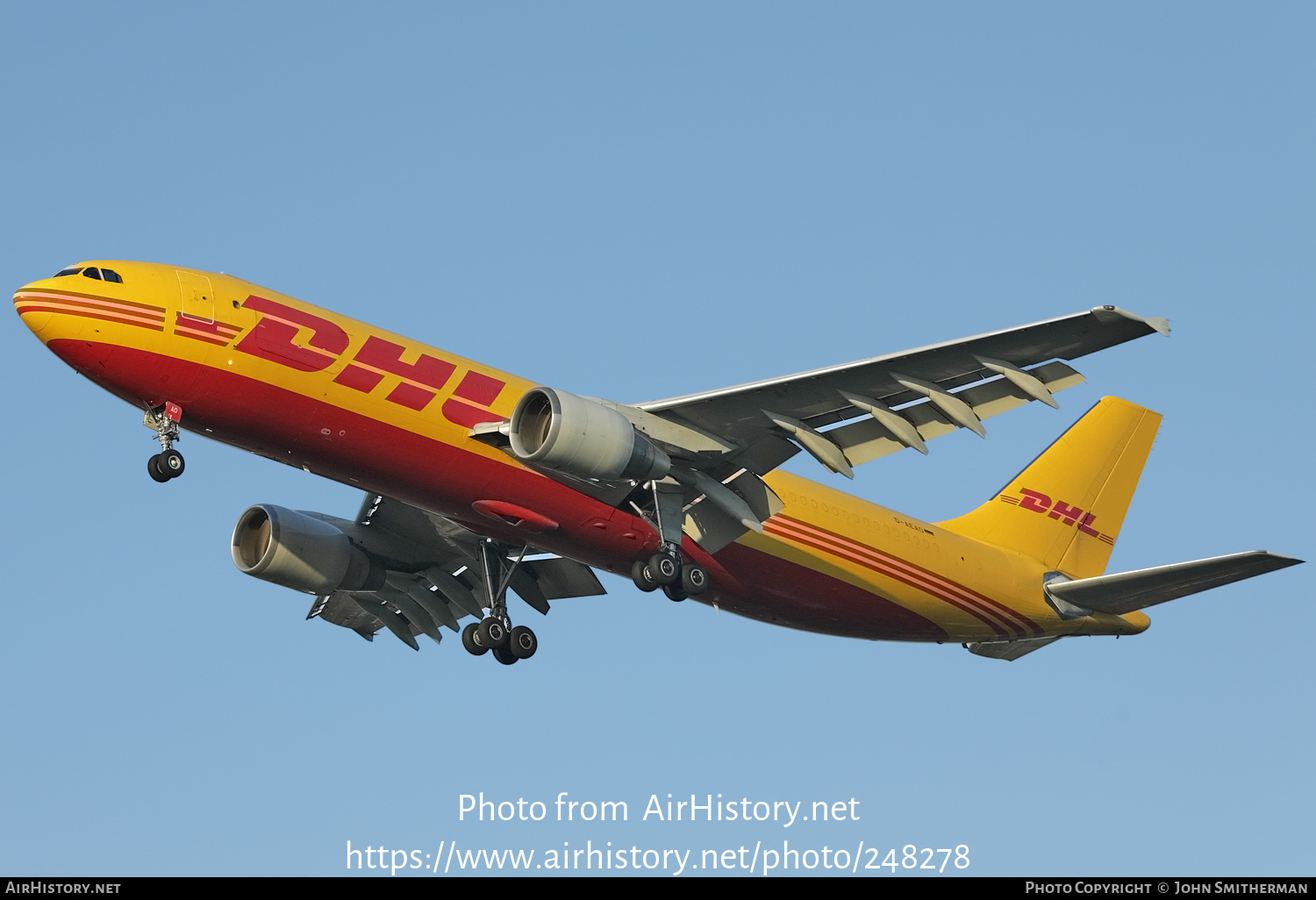 Aircraft Photo of D-AEAO | Airbus A300B4-622R(F) | DHL International | AirHistory.net #248278