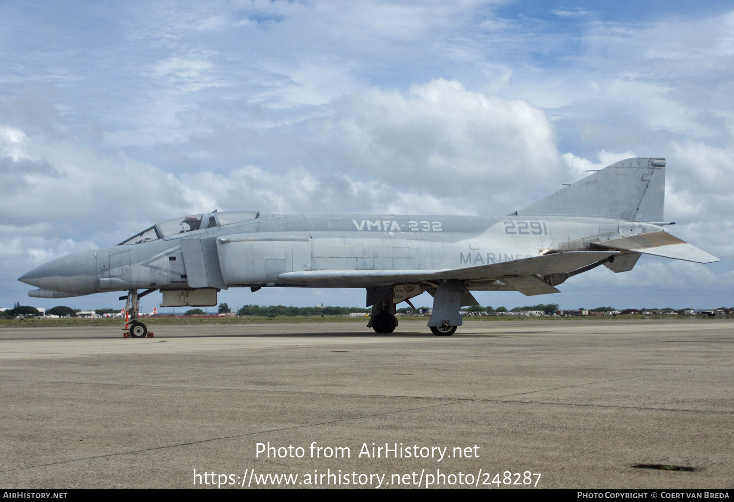 Aircraft Photo of 152291 | McDonnell Douglas F-4N Phantom II | USA - Marines | AirHistory.net #248287