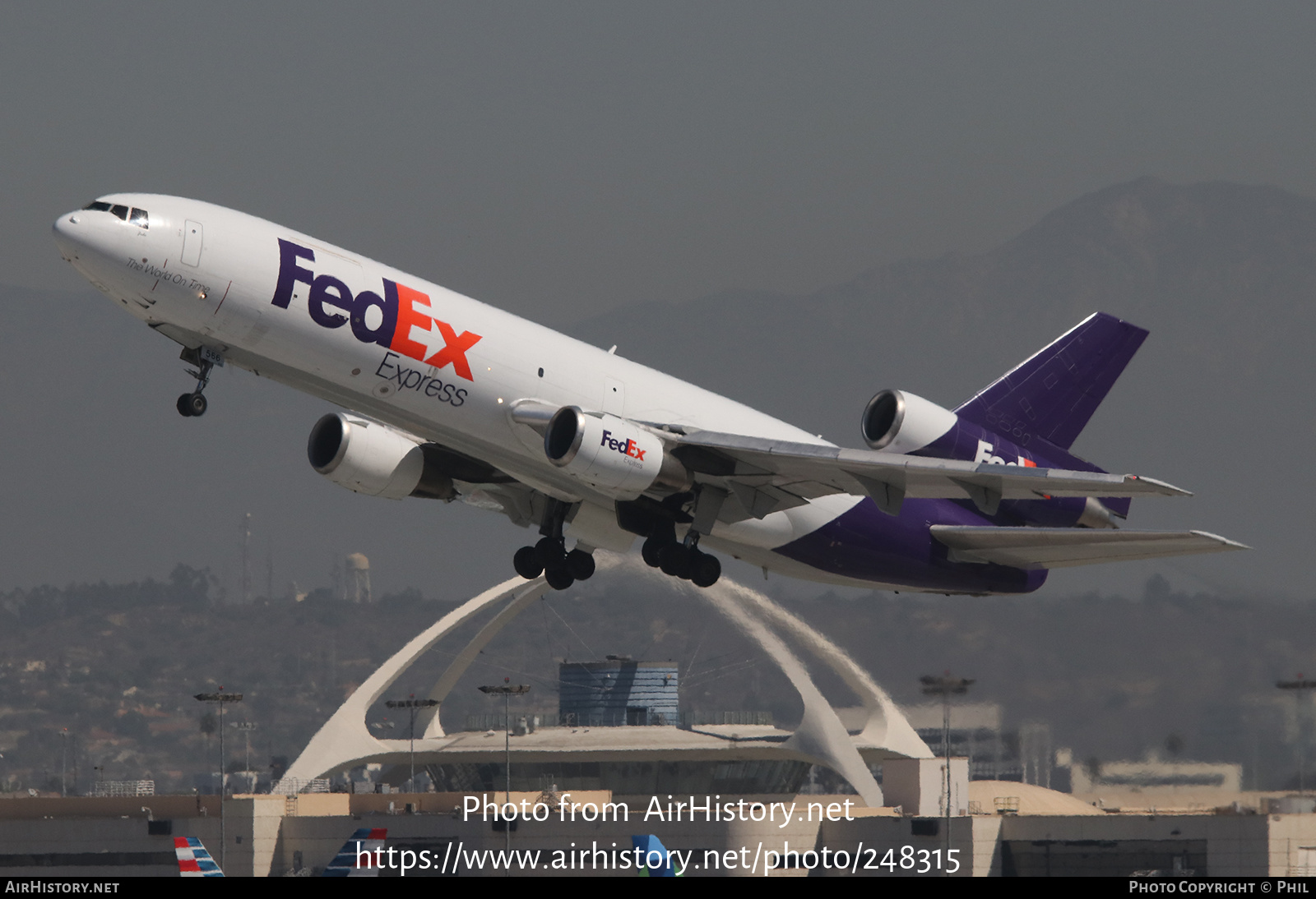 Aircraft Photo of N566FE | Boeing MD-10-10F | FedEx Express - Federal Express | AirHistory.net #248315