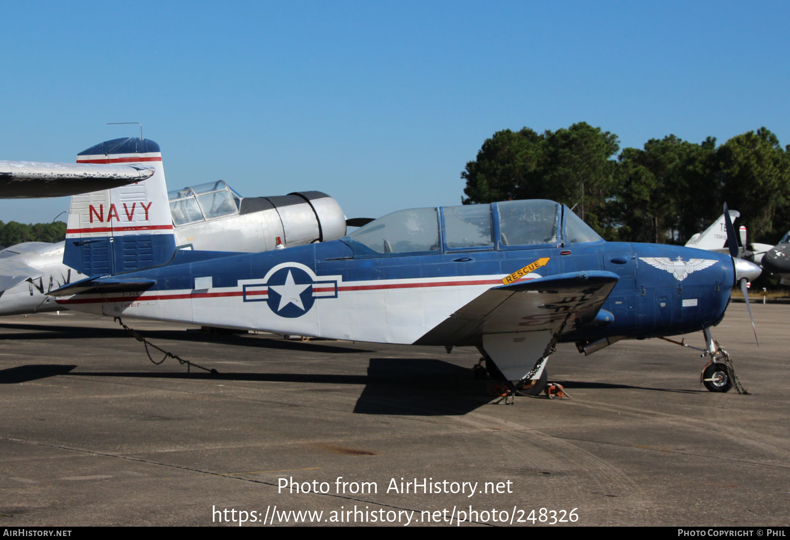 Aircraft Photo of 140818 | Beech T-34B Mentor | USA - Navy | AirHistory.net #248326