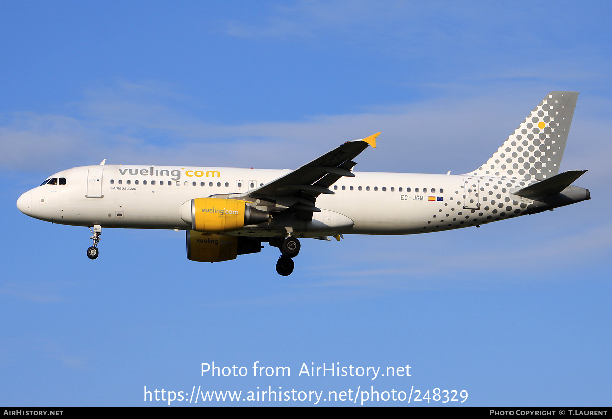 Aircraft Photo of EC-JGM | Airbus A320-214 | Vueling Airlines | AirHistory.net #248329