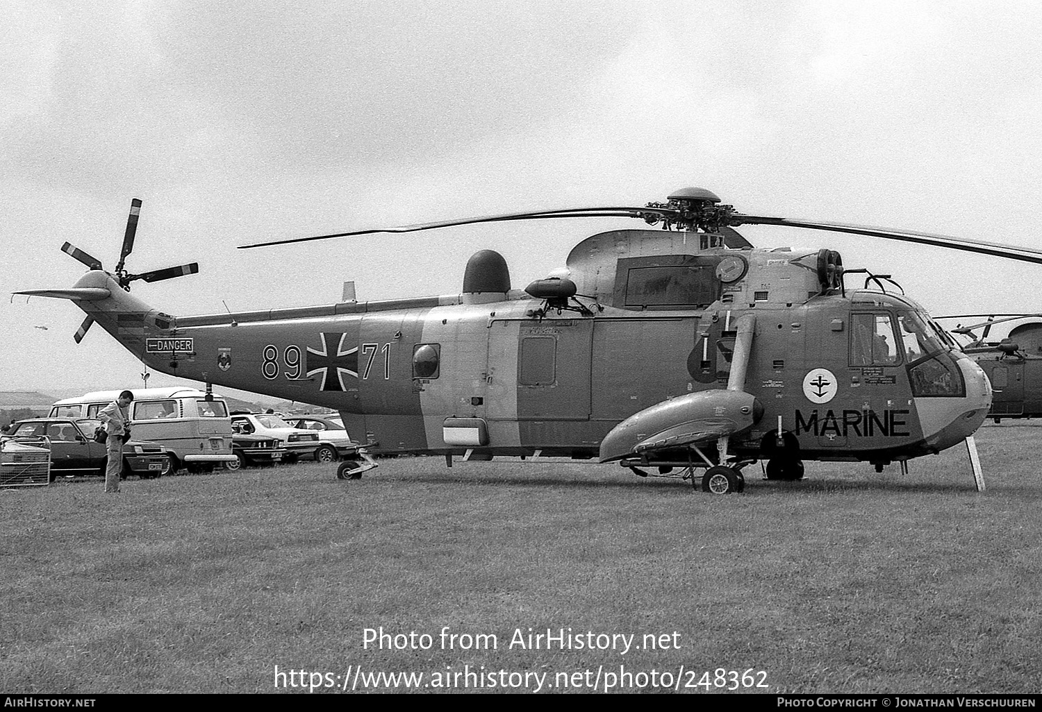 Aircraft Photo of 8971 | Westland WS-61 Sea King Mk41 | Germany - Navy | AirHistory.net #248362