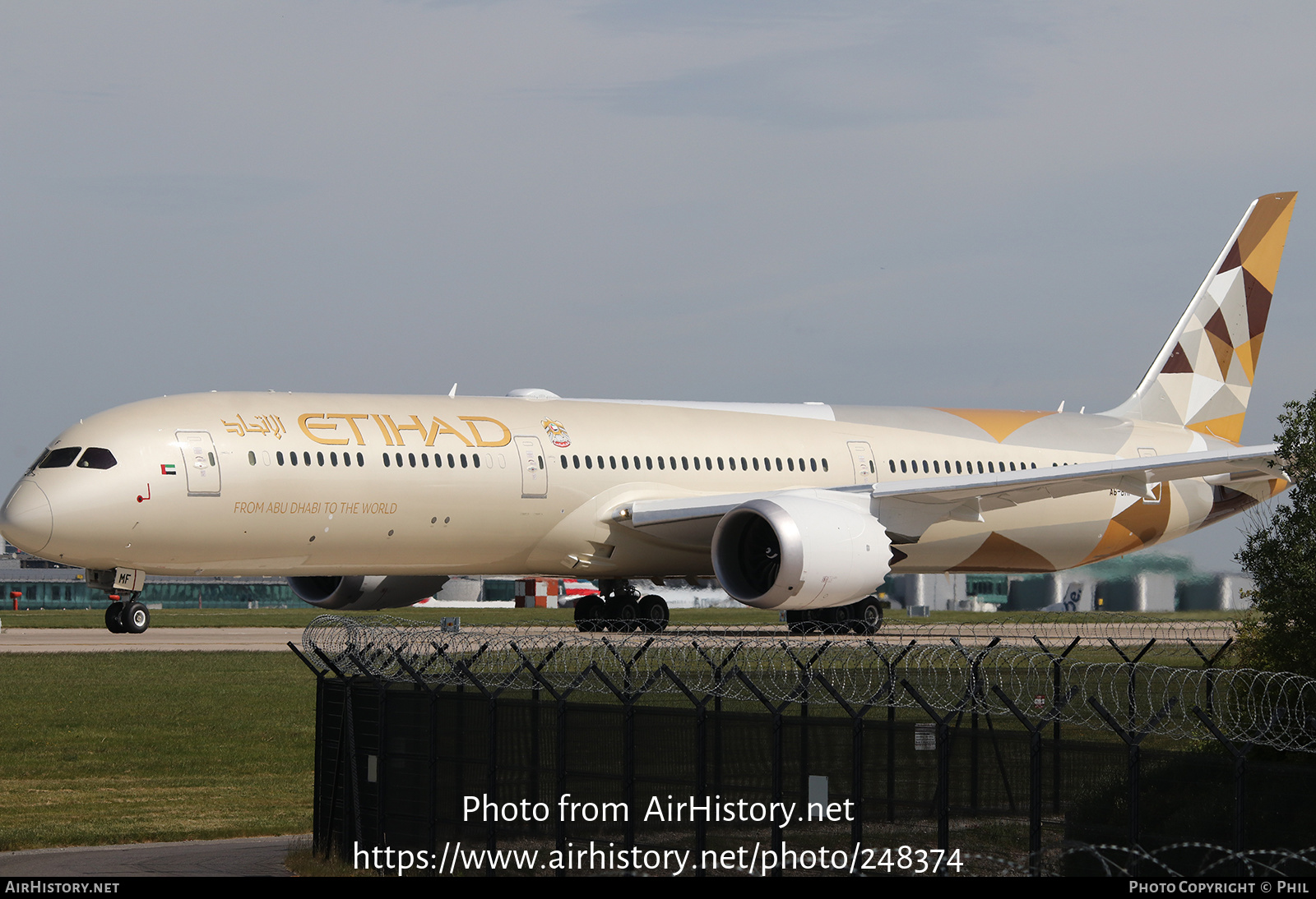 Aircraft Photo of A6-BMF | Boeing 787-10 Dreamliner | Etihad Airways | AirHistory.net #248374