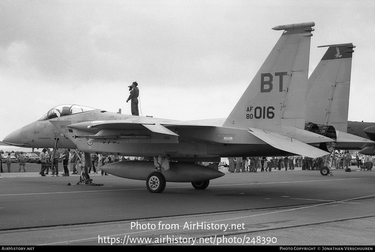 Aircraft Photo of 80-0016 / AF80-016 | McDonnell Douglas F-15C Eagle | USA - Air Force | AirHistory.net #248390