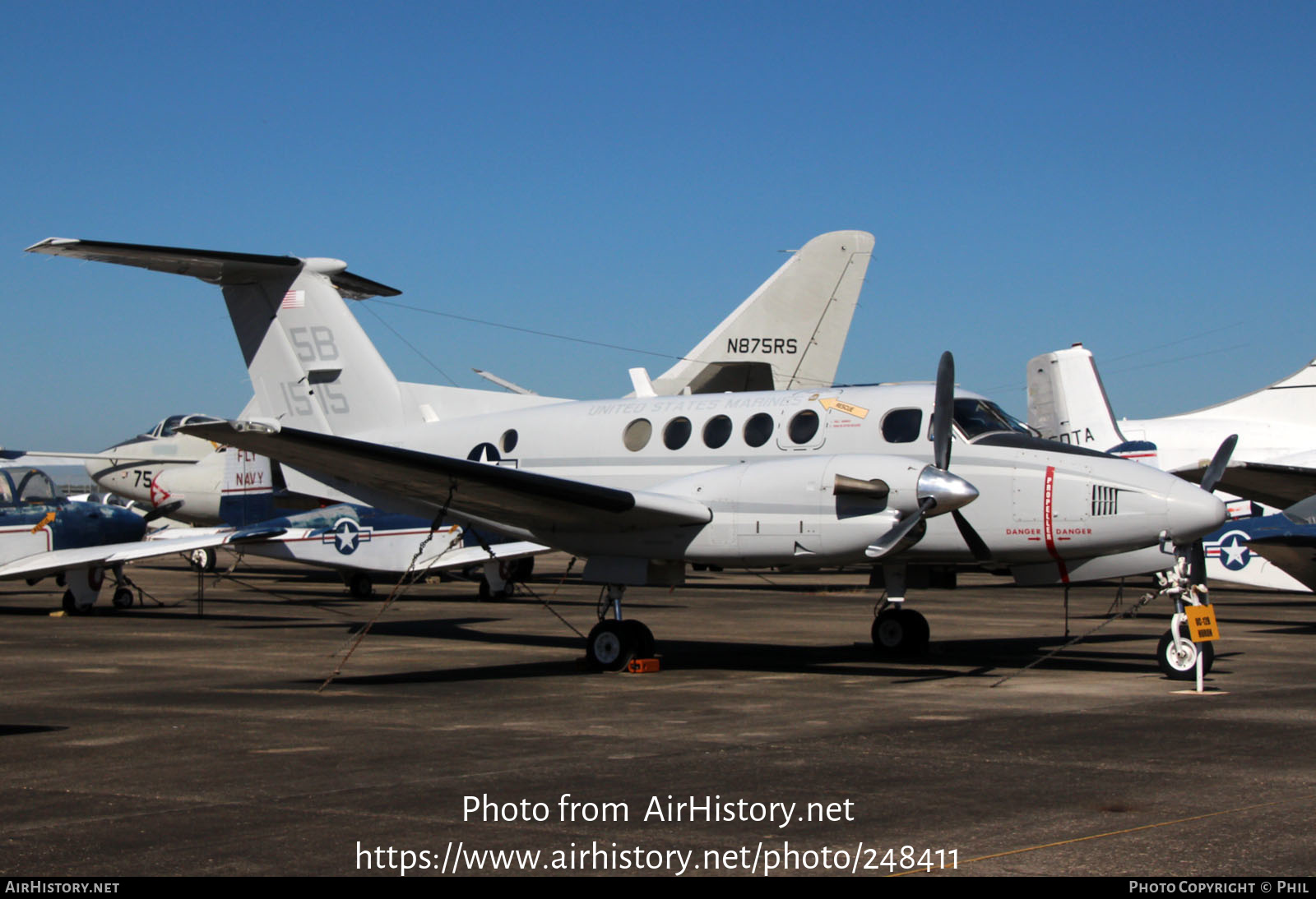 Aircraft Photo of 161515 / 1515 | Beech UC-12B Super King Air (A200C) | USA - Marines | AirHistory.net #248411