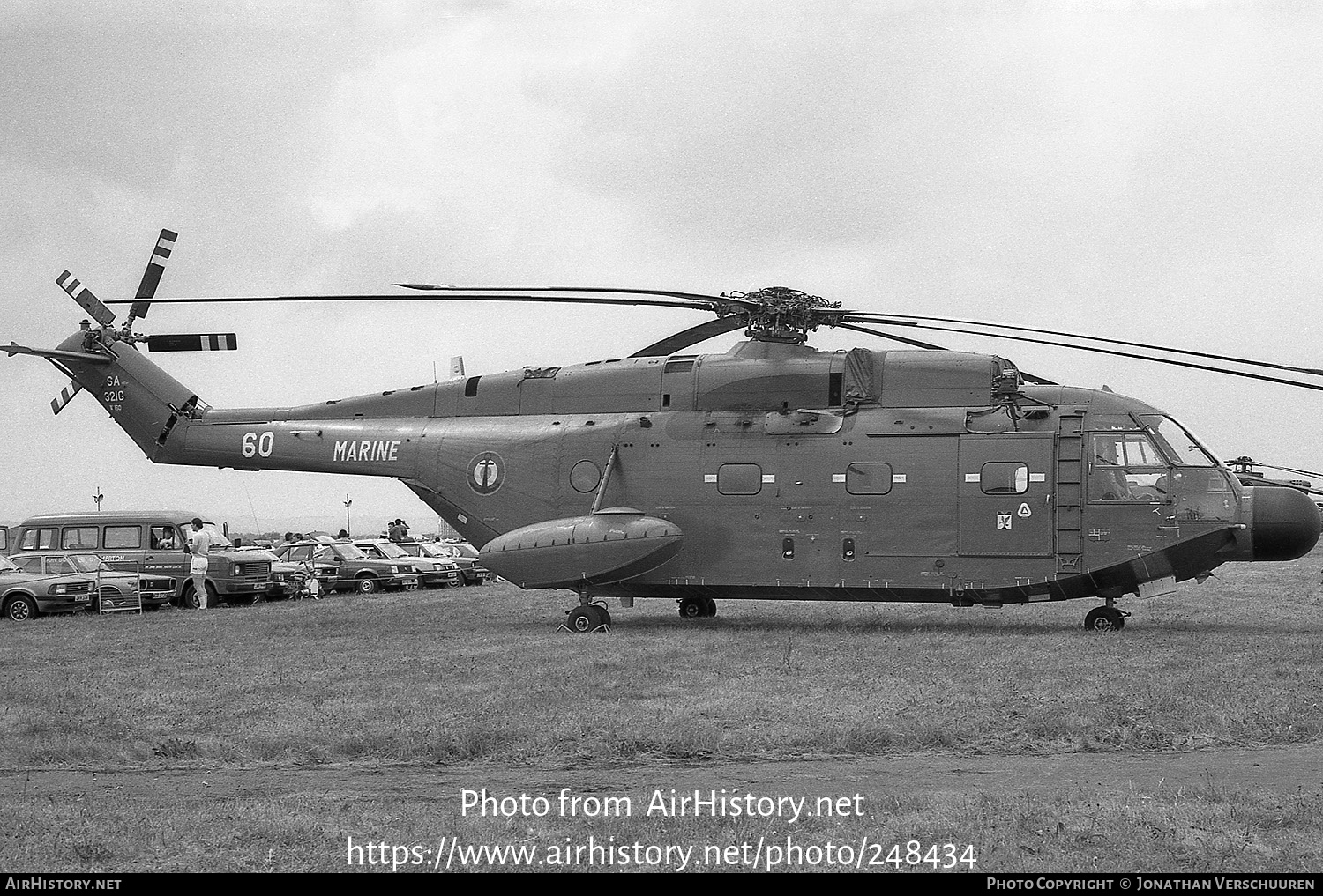 Aircraft Photo of 60 | Sud SA-321G Super Frelon | France - Navy | AirHistory.net #248434