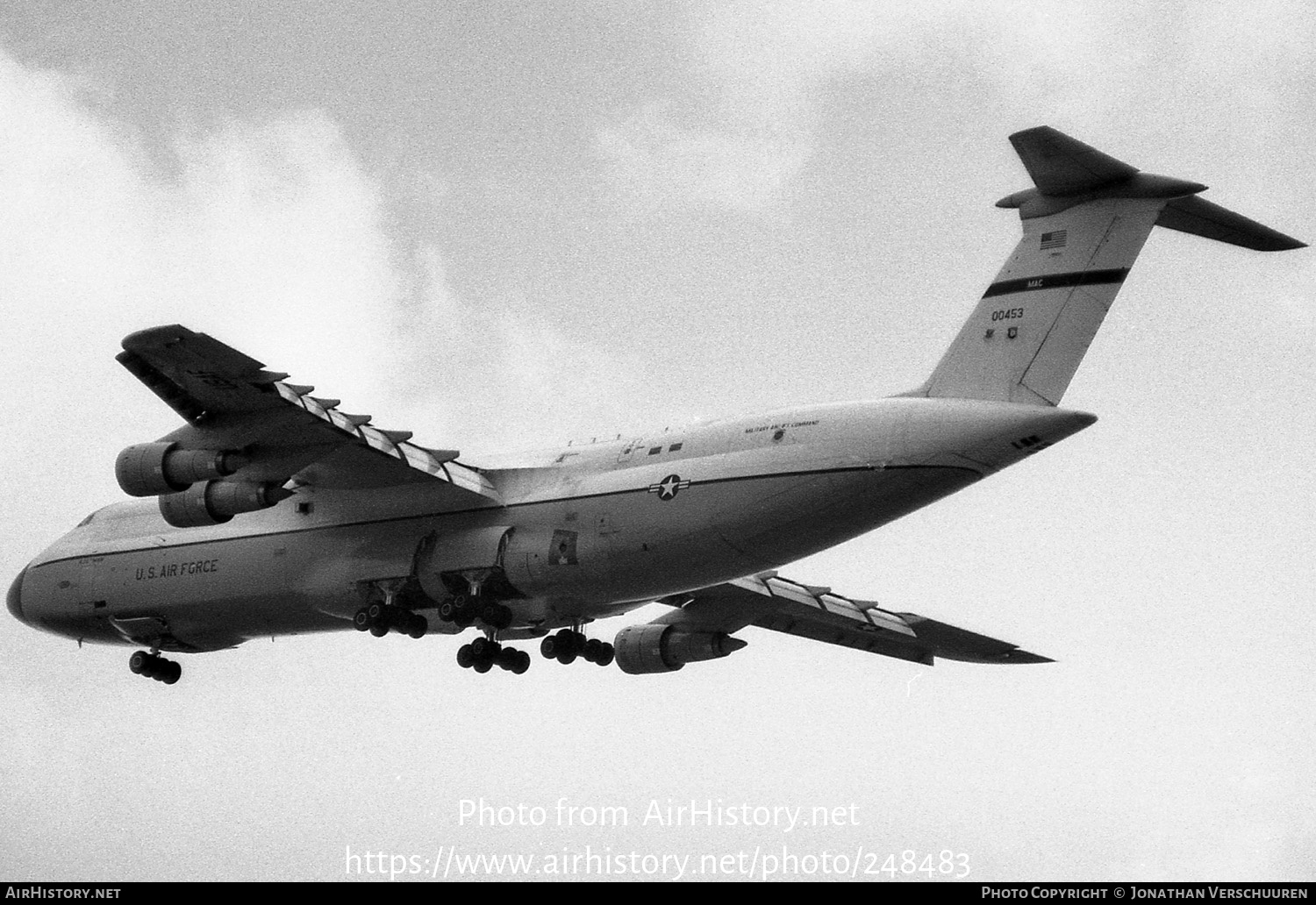 Aircraft Photo of 70-0453 / 00453 | Lockheed C-5A Galaxy (L-500) | USA - Air Force | AirHistory.net #248483