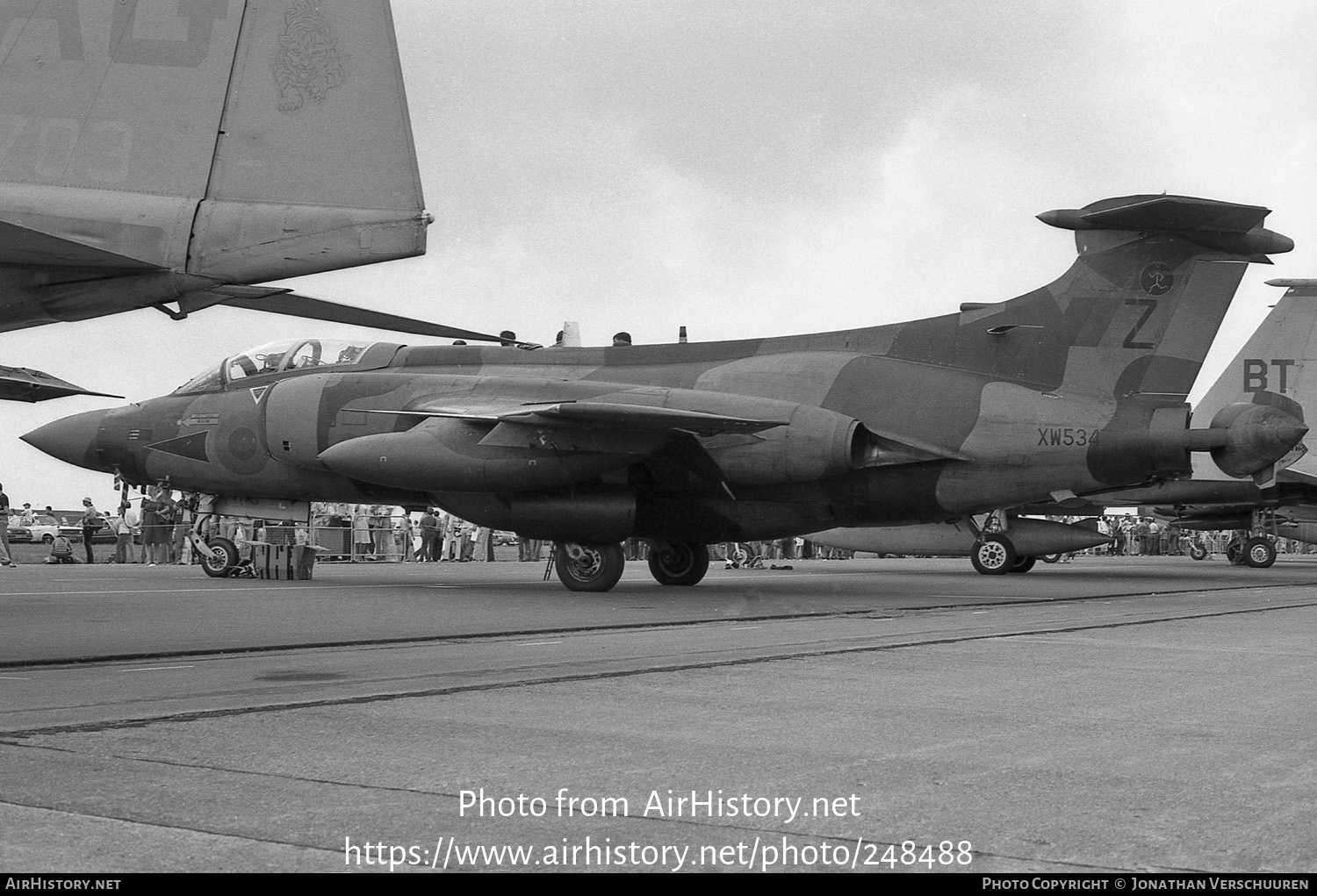 Aircraft Photo of XW534 | Hawker Siddeley Buccaneer S2B | UK - Air Force | AirHistory.net #248488