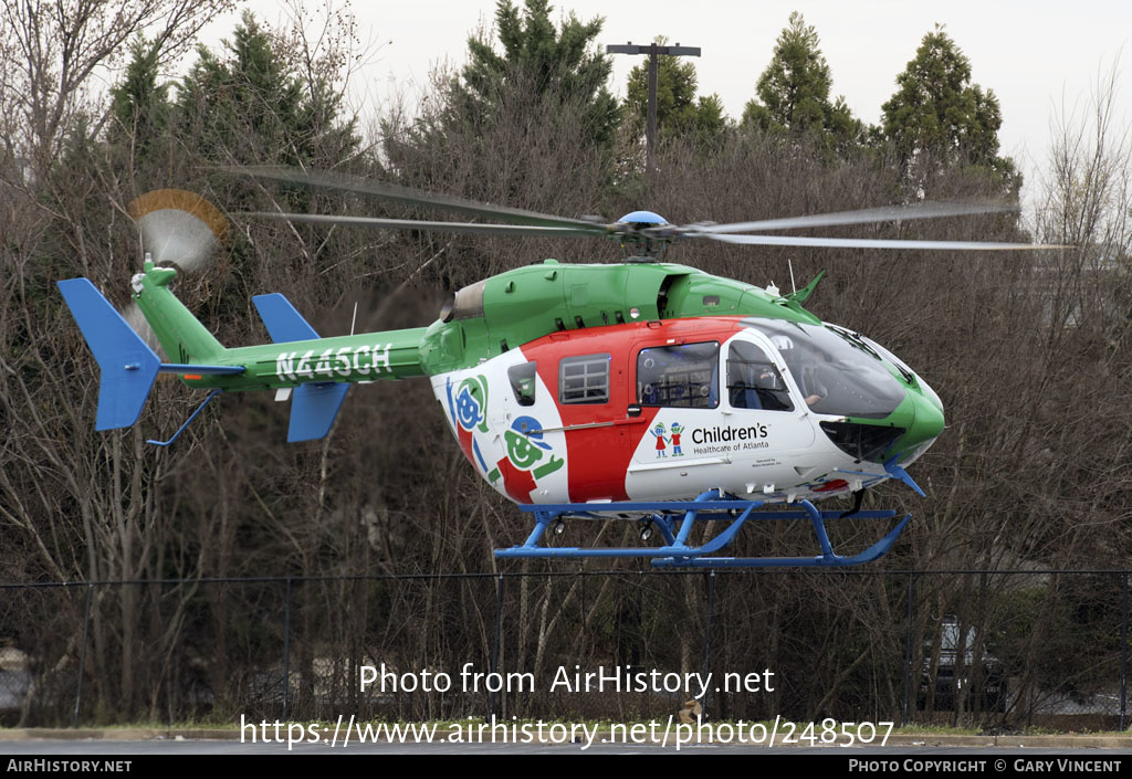 Aircraft Photo of N445CH | Eurocopter-Kawasaki BK-117C-2e | Children's Healthcare of Atlanta | AirHistory.net #248507