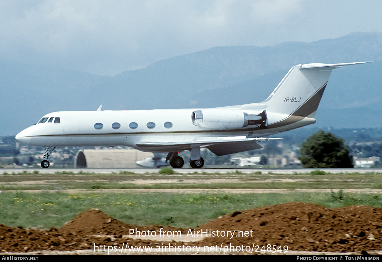 Aircraft Photo of VR-BLJ | Grumman G-1159 Gulfstream II | AirHistory.net #248549