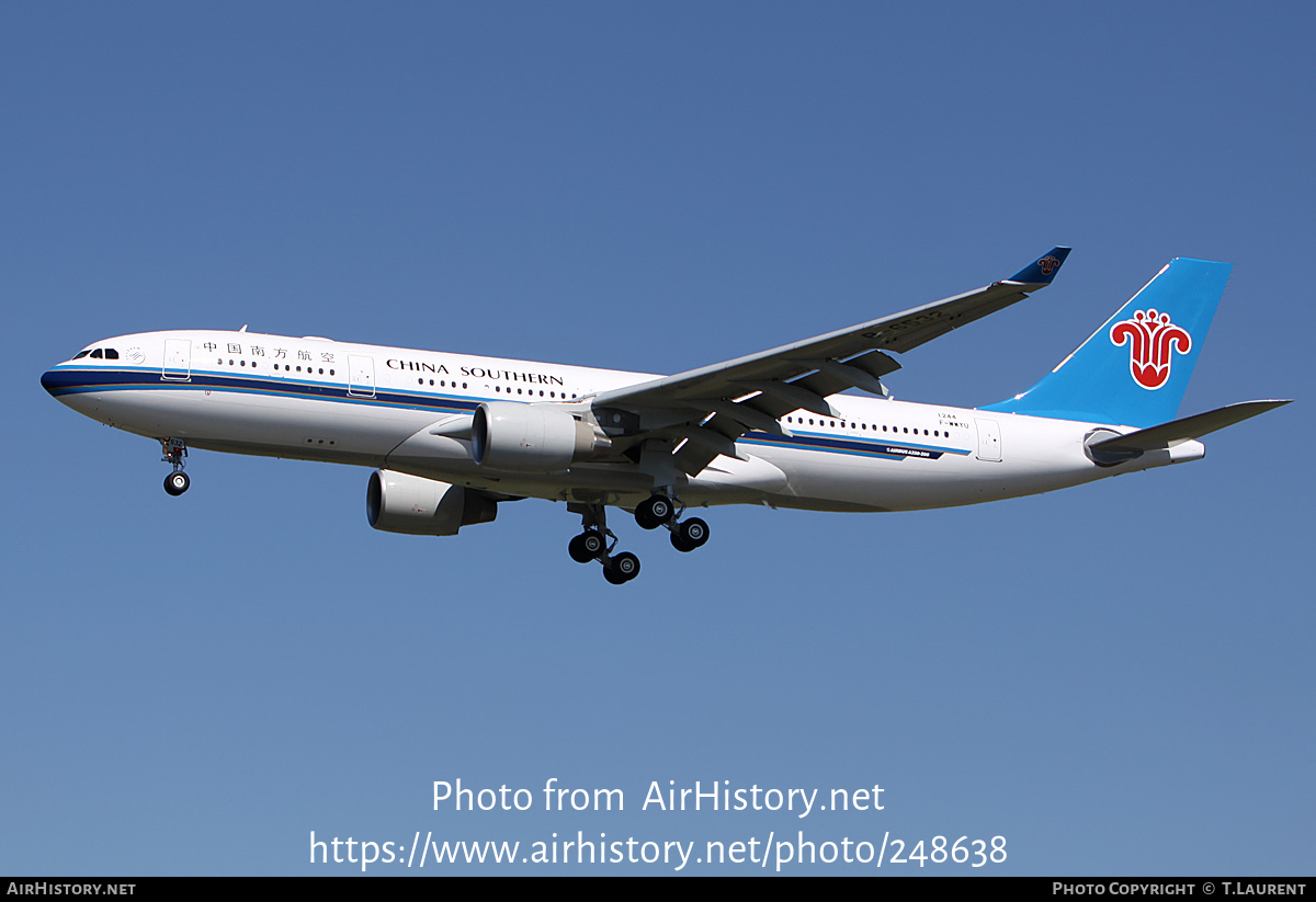 Aircraft Photo of F-WWYU | Airbus A330-223 | China Southern Airlines | AirHistory.net #248638