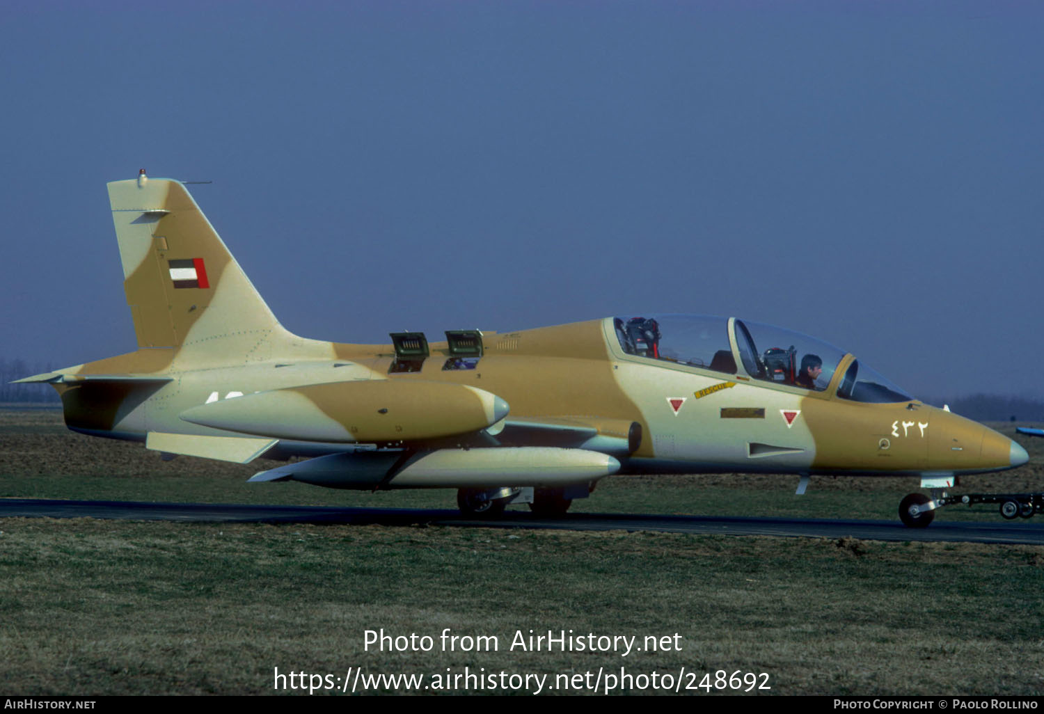 Aircraft Photo of 432 / ٤٣٢ | Aermacchi MB-339A | United Arab Emirates - Air Force | AirHistory.net #248692