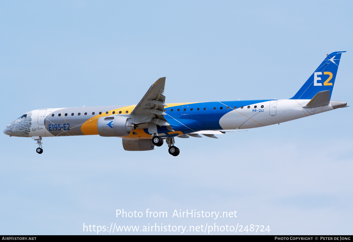 Aircraft Photo of PR-ZIJ | Embraer 195-E2 (ERJ-190-400) | Embraer | AirHistory.net #248724