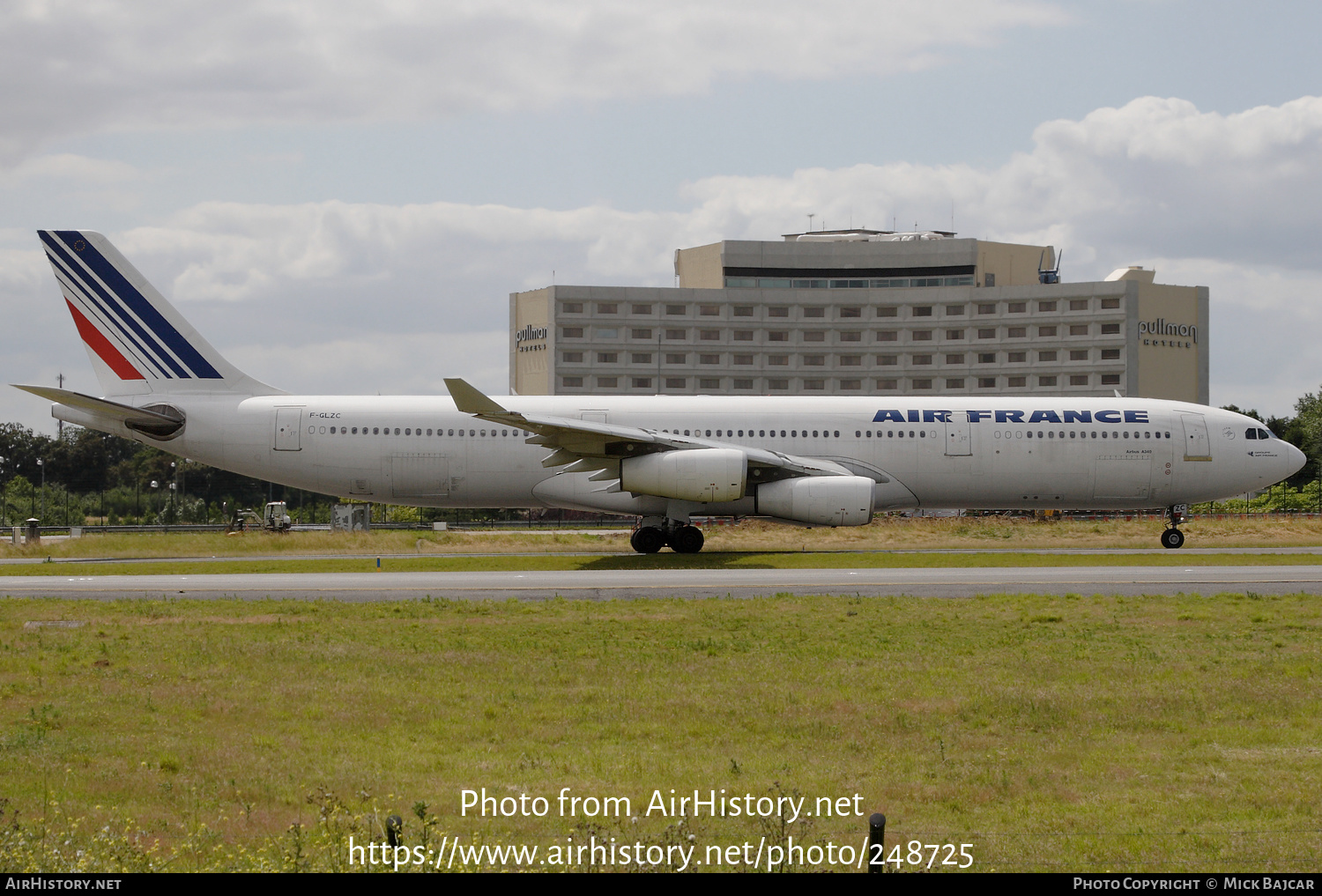 Aircraft Photo of F-GLZC | Airbus A340-312 | Air France | AirHistory.net #248725