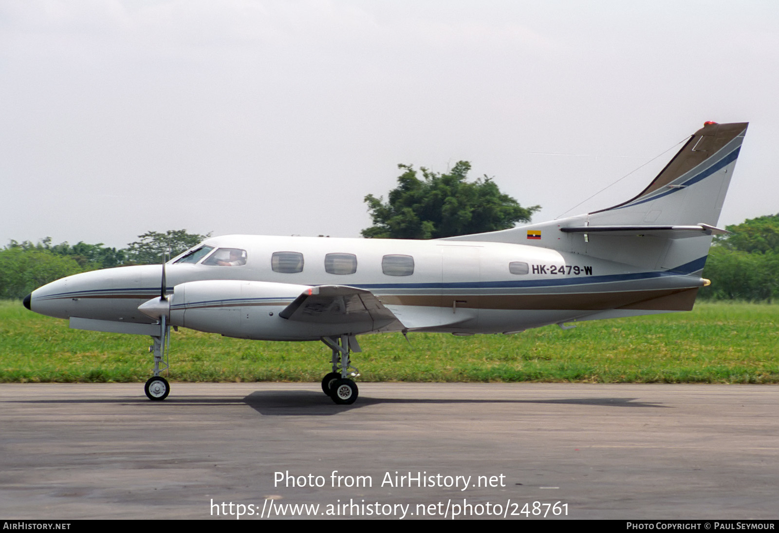 Aircraft Photo of HK-2479W / HK-2479-W | Swearingen SA-226TB Merlin IIIB | AirHistory.net #248761