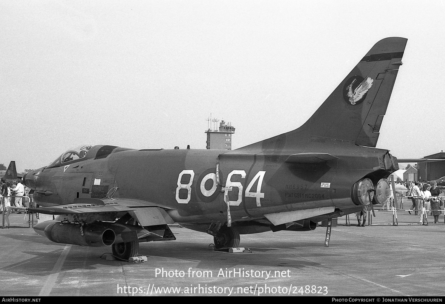 Aircraft Photo of MM6957 | Fiat G-91Y | Italy - Air Force | AirHistory.net #248823