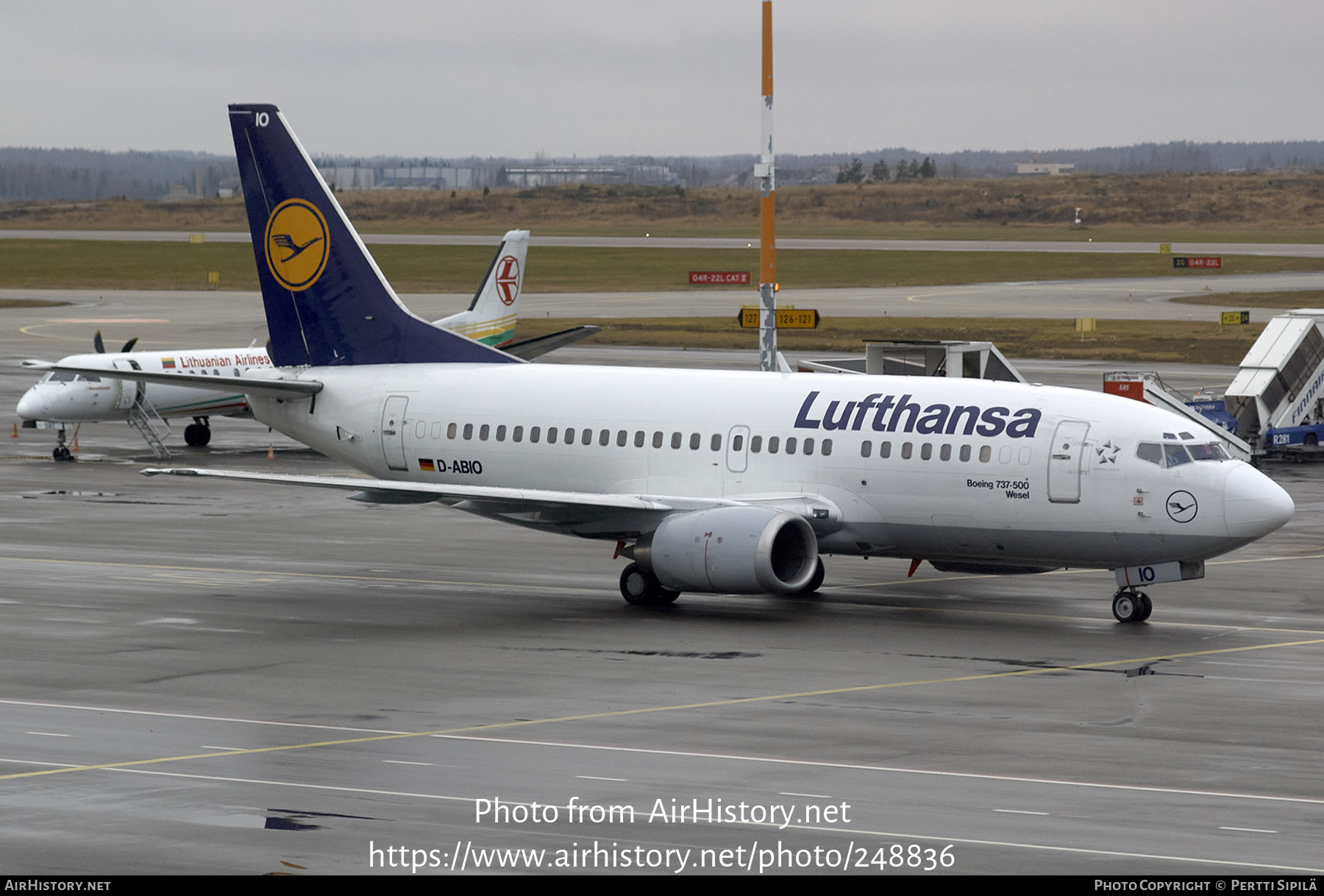 Aircraft Photo of D-ABIO | Boeing 737-530 | Lufthansa | AirHistory.net #248836