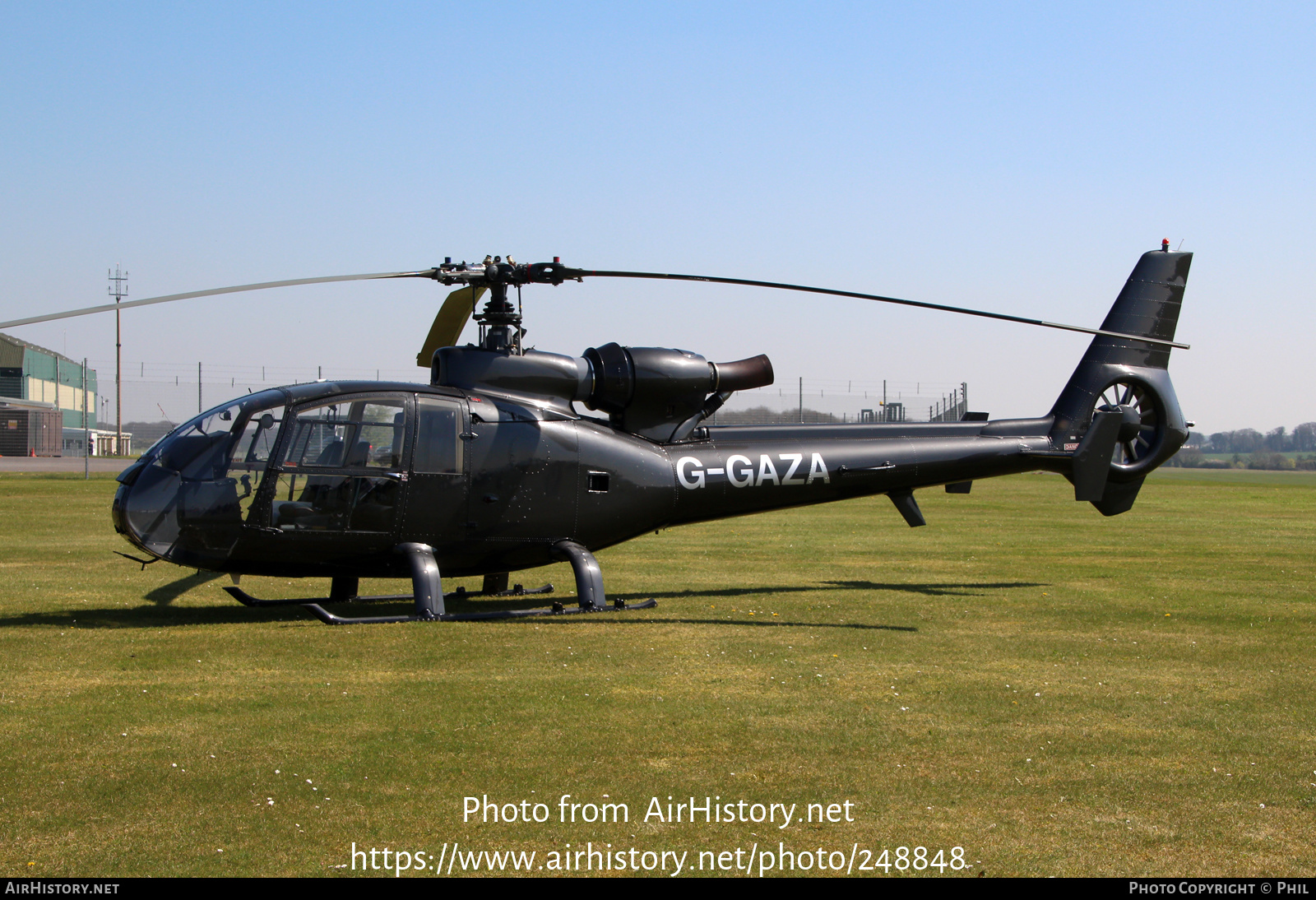 Aircraft Photo of G-GAZA | Aerospatiale SA-341G Gazelle | AirHistory.net #248848