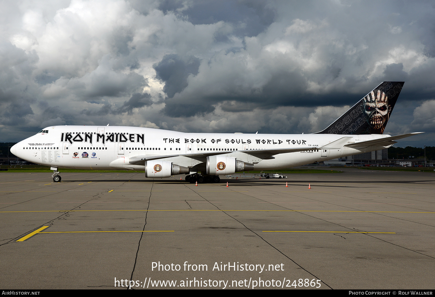 Aircraft Photo of TF-AAK | Boeing 747-428 | Iron Maiden | AirHistory.net #248865