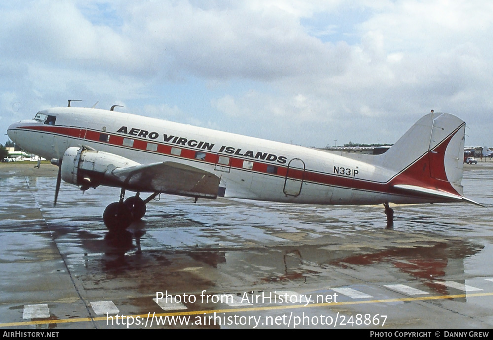 Aircraft Photo of N331P | Douglas DC-3-G202A | Aero Virgin Islands | AirHistory.net #248867