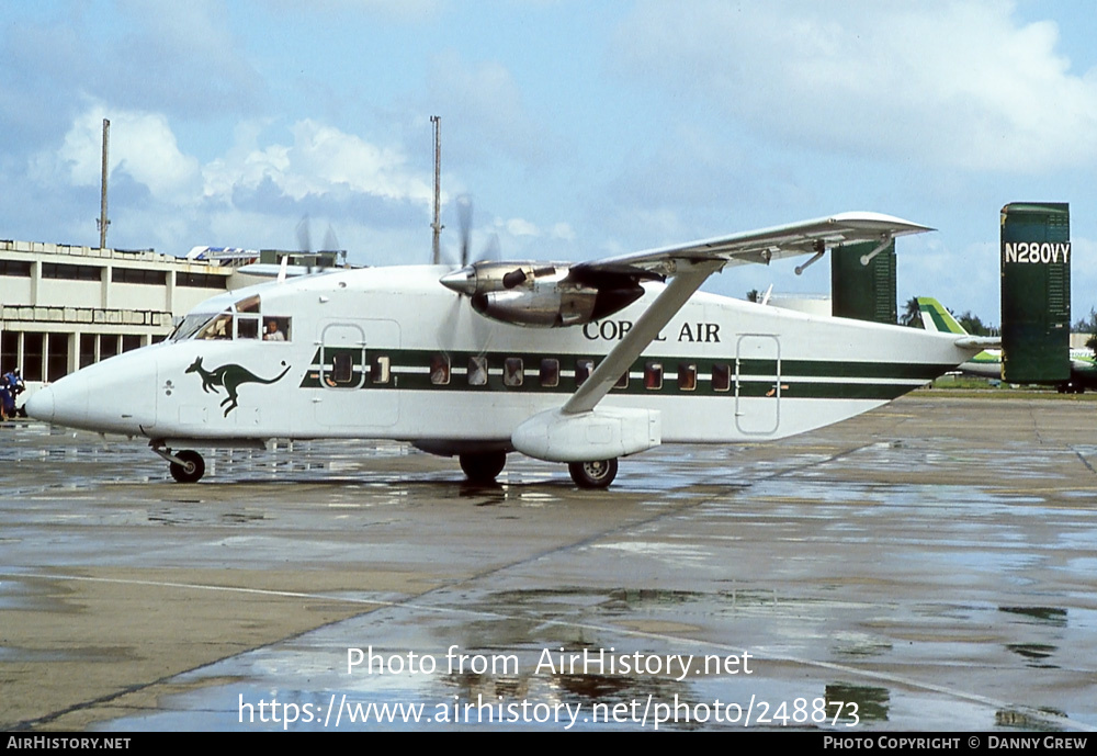 Aircraft Photo of N280VY | Short 330-100 | Coral Air | AirHistory.net #248873