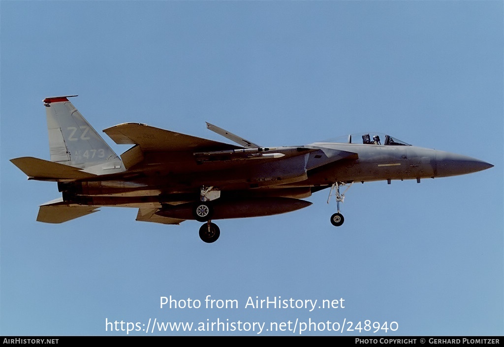 Aircraft Photo of 78-0473 | McDonnell Douglas F-15C Eagle | USA - Air Force | AirHistory.net #248940