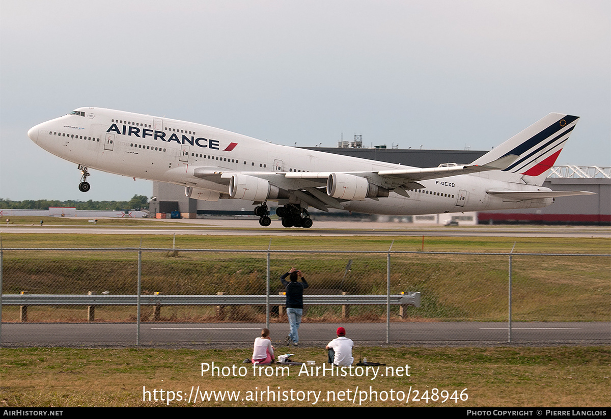 Aircraft Photo of F-GEXB | Boeing 747-4B3M | Air France | AirHistory.net #248946