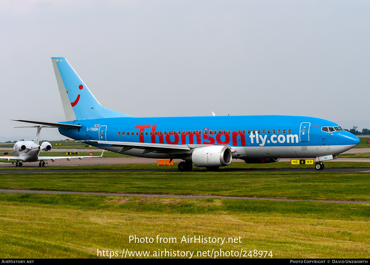 Aircraft Photo of G-THOH | Boeing 737-31S | Thomsonfly | AirHistory.net #248974