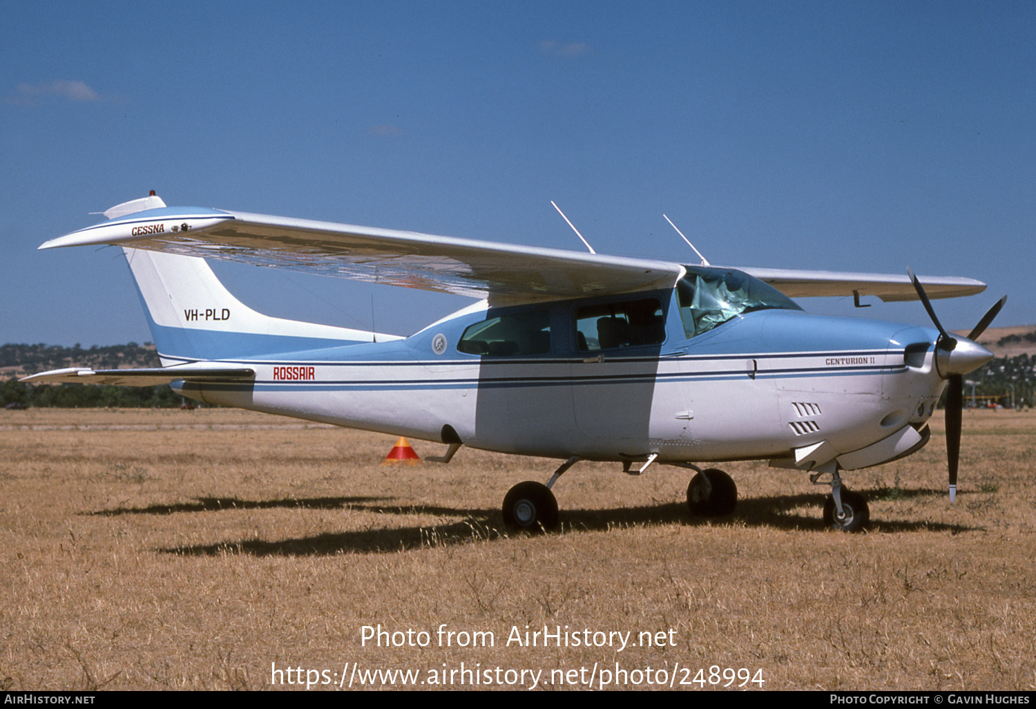 Aircraft Photo of VH-PLD | Cessna 210N Centurion II | Rossair | AirHistory.net #248994