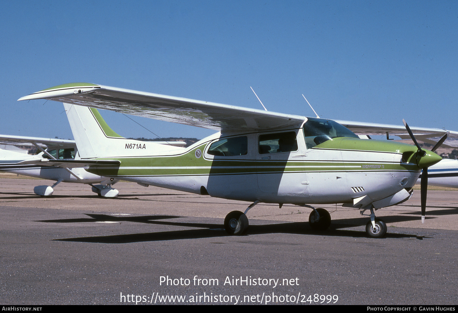 Aircraft Photo of N671AA | Cessna 210N Centurion II | AirHistory.net #248999