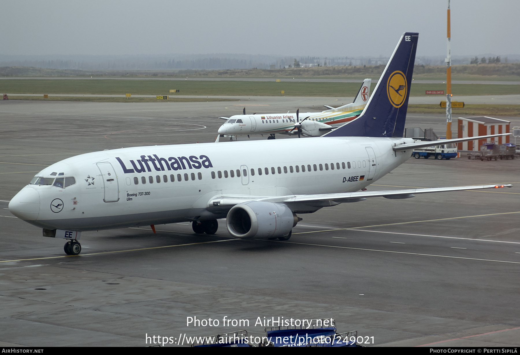 Aircraft Photo of D-ABEE | Boeing 737-330 | Lufthansa | AirHistory.net #249021